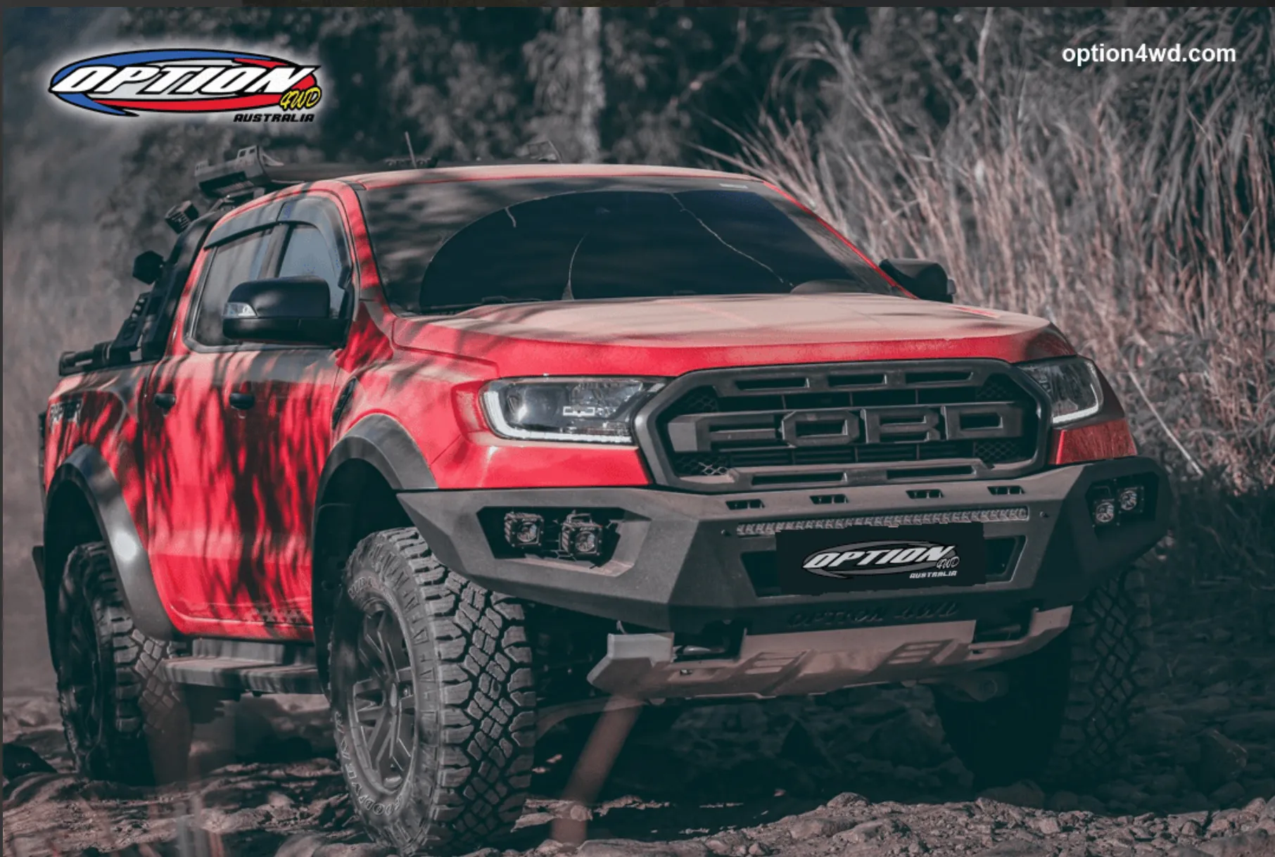 V.2 FRONT WINCH BAR, RANGER RAPTOR ( 2018-2022 ) NEW ZEALAND ONLY