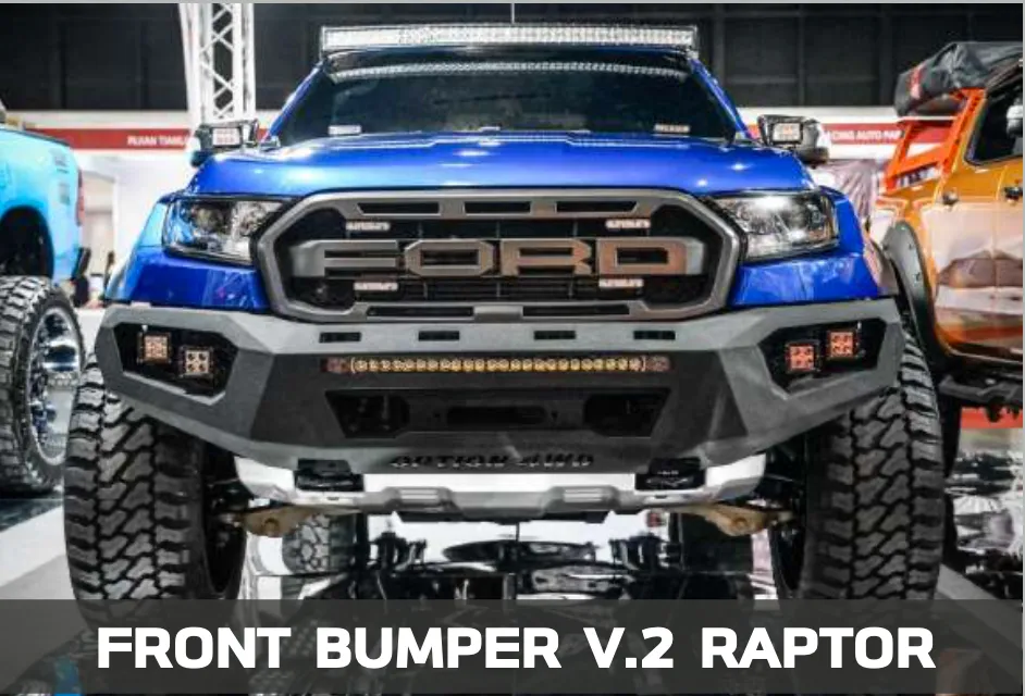 V.2 FRONT WINCH BAR, RANGER RAPTOR ( 2018-2022 ) NEW ZEALAND ONLY