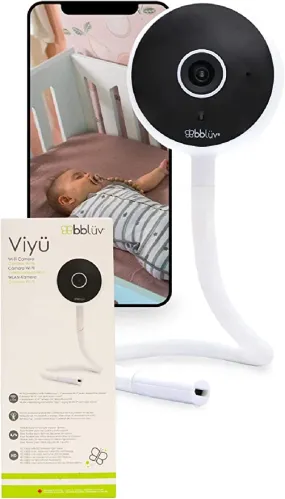 Viyü: Baby Monitor, WIFI Camera, HD1080P Nightvision, Multi Viewer, Motion/Temp/Hygro Senser, 2 Way Talk, Cloudy Storage - bblüv