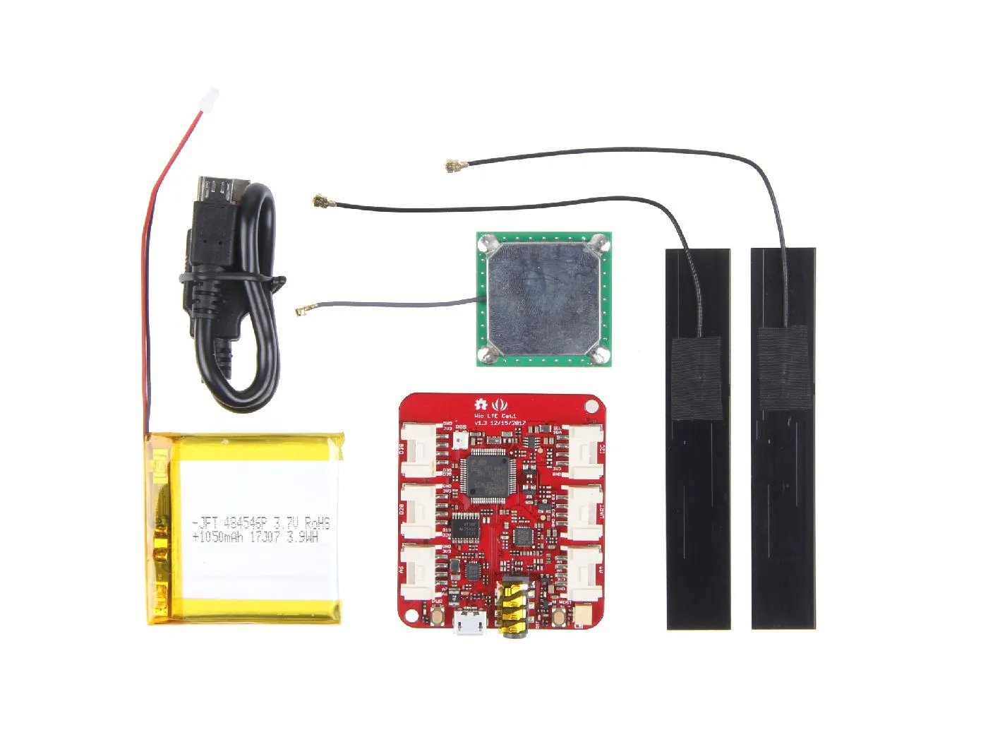 Wio LTE AU Version v1.3- 4G, Cat.1, GNSS, Espruino Compatible